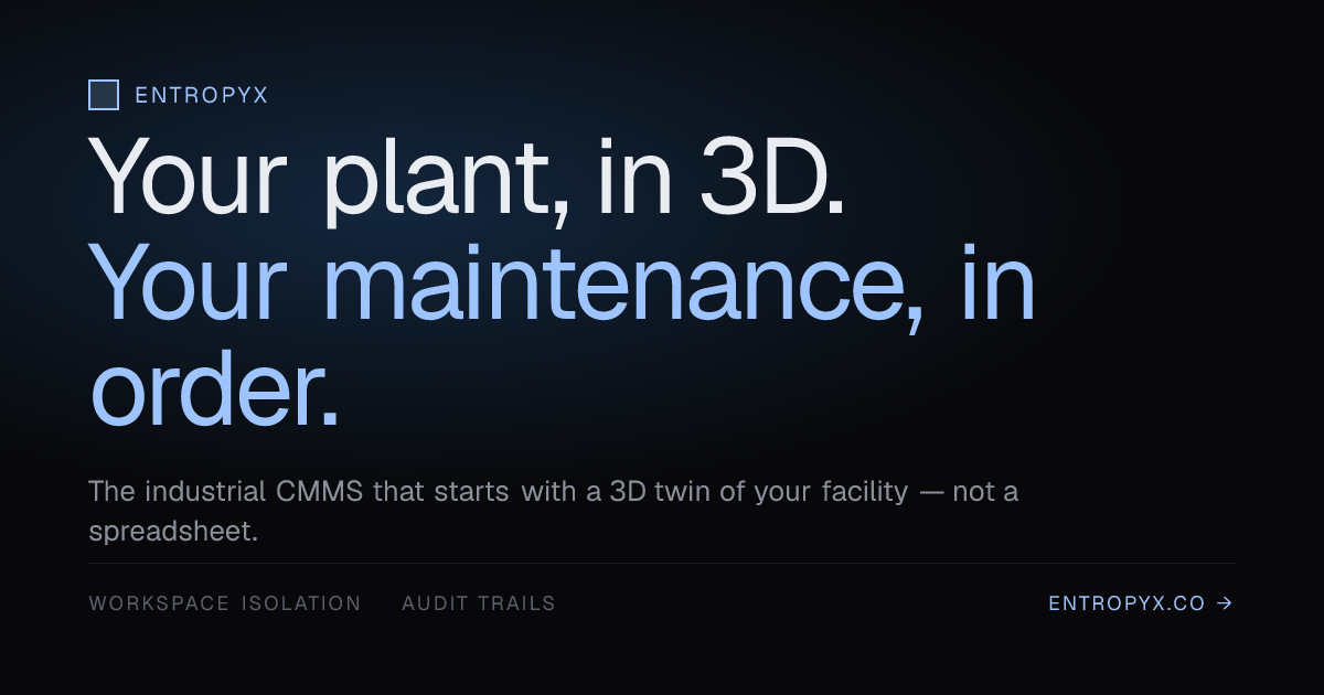 EntropyX — your plant, in order.